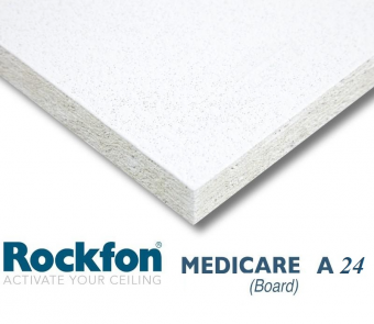 фото Потолочная плита Медикея (Medicare) Standard А24  Rockfon 12mm